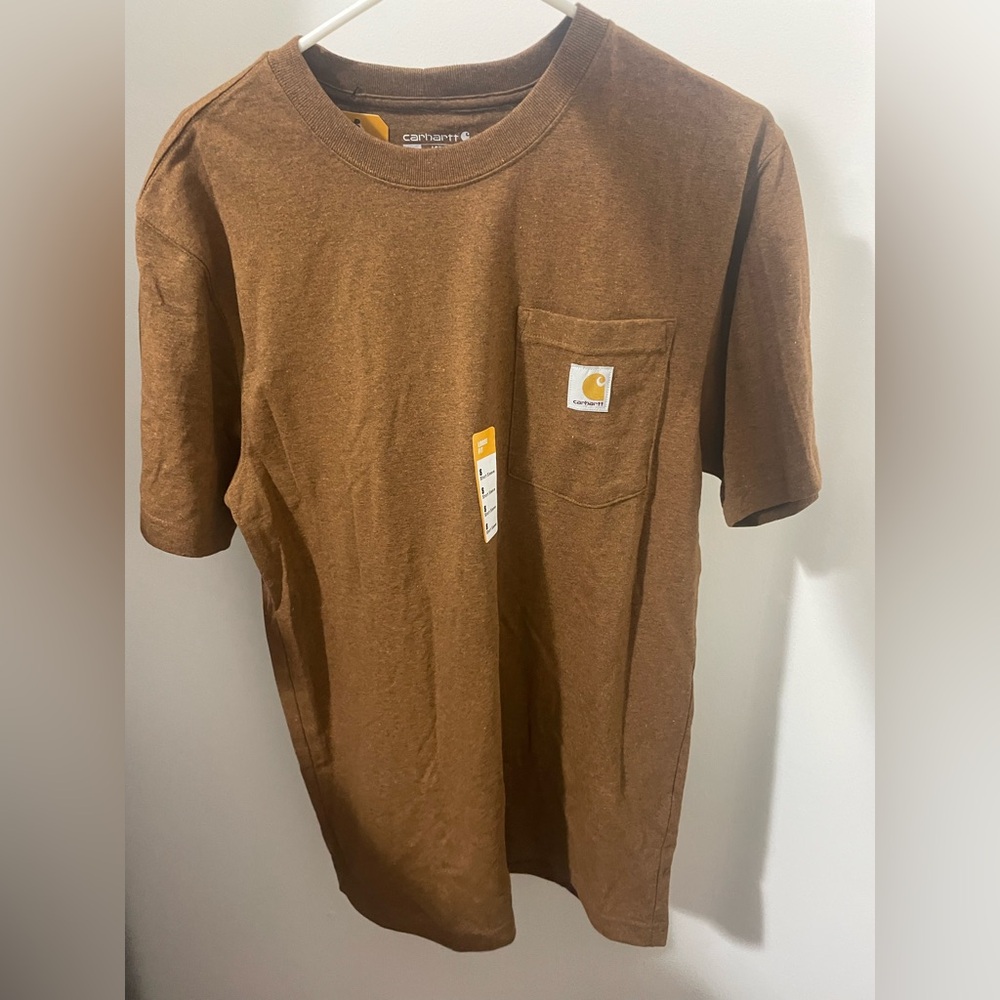 Carhartt Men's Short Sleeve Brown Tee